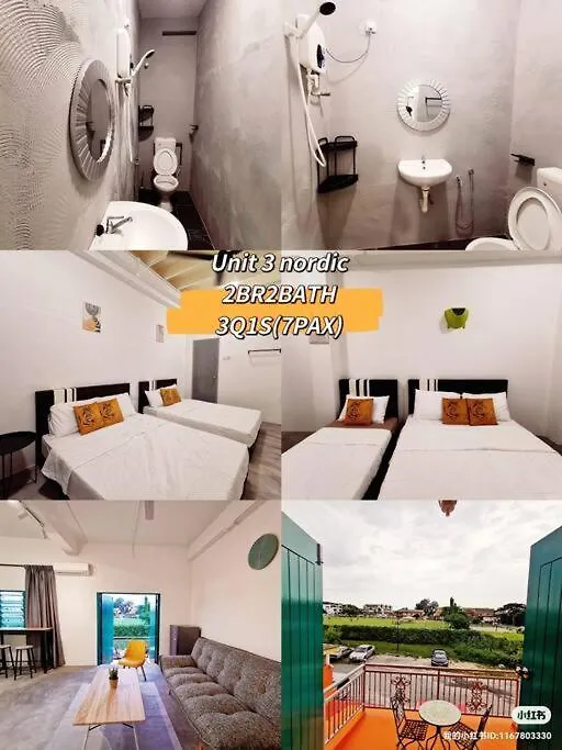 Appartamento Ipoh Town Centre - Nordic 7Pax